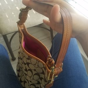 Coach shoulder hand bag